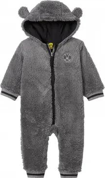 BVB Teddyoverall grau