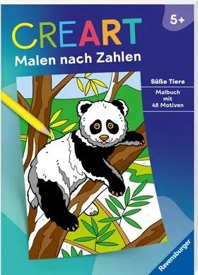 Ravensburger CreArt Malen nach Zahlen ab 5: Süße Tiere