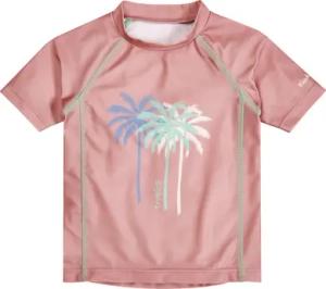 Playshoes UV-Schutz Shirt 1/2 Arm Palmen koralle