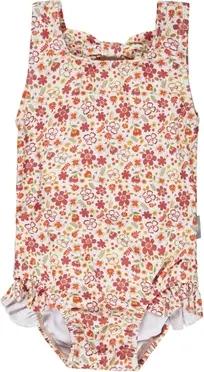 Sterntaler Badeanzug Blumen ecru
