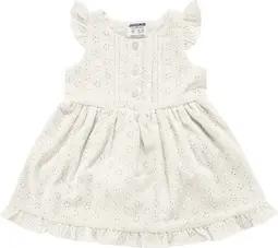 JACKY Webkleid mit Innenfutter CLASSIC GIRLS off-white
