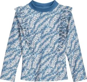 Playshoes UV-Schutz Einteiler Blümchen petrol