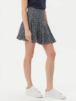 Pepe Jeans Trapezförmiger Rock Cassandra PL901196 Dunkelblau Regular Fit