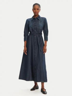 Marella Jeanskleid Tartufo 2513221034 Dunkelblau Regular Fit