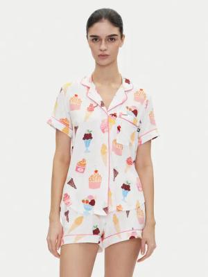 Kate Spade Pyjama KSI12746 Weiß Regular Fit