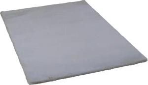 Fellimitat Moyo silber B/L: ca. 120x160 cm