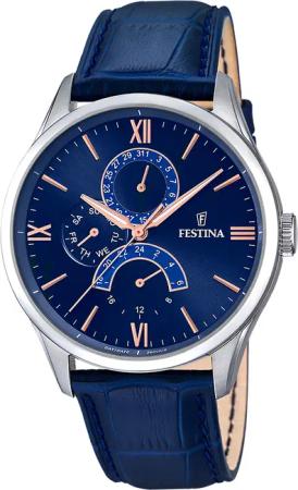 Festina F16823/3 Retro Herrenuhr 43mm 5ATM