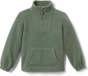 Tchibo - Kuschelfleece-Sweatshirt - Herren - Gr. 146/152 - olivgrün