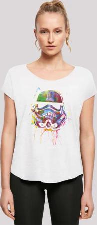 F4NT4STIC T-Shirt "Star Wars Stormtrooper", Damen,Premium Merch,Lang,Longshirt,Bedruckt