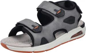 Rieker Sandale, Trekkingsandale, Outdoorsandale, Sommerschuh mit Klettverschlüssen
