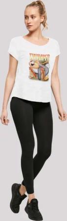 F4NT4STIC T-Shirt "Long Cut T-Shirt Disney Bambi Klopfer", Damen,Premium Merch,Lang,Longshirt,Bedruckt