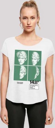 F4NT4STIC T-Shirt "David Bowie 1983 Concert Poster", Print