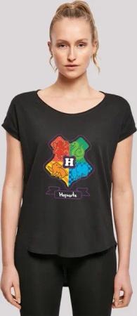 F4NT4STIC T-Shirt "Harry Potter Junior Hogwarts Crest", Damen,Premium Merch,Lang,Longshirt,Bedruckt