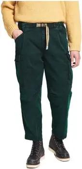 White Sand Hosen Grne Cargohose mit Malzeffekt