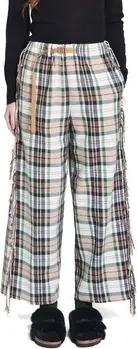 White Sand Hosen Carol Hose mit Fransen
