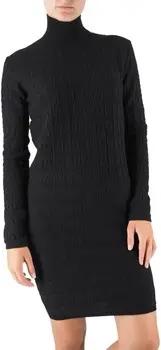 GaËlle Paris Maxikleider Schwarzes Strickkleid