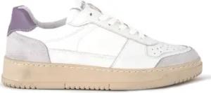 Devid Label Sneaker Sneaker aus Nappa und Wildleder