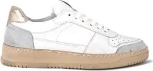 Devid Label Sneaker Sneaker aus Nappa und Wildleder