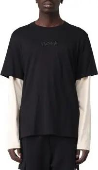 Disclaimer  T-Shirts & Poloshirts T-Shirt mit zwei rmeln