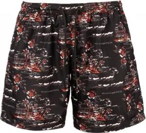 Mauna Kea  Badeshorts Land of Aloha Schwarzes Kostm