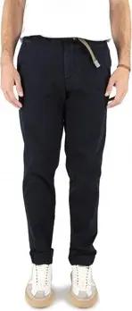 White Sand Hosen Marineblaue Gabardine-Chinohose