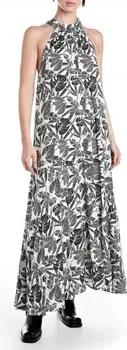 Replay Maxikleider Bedrucktes A-Linien-Kleid