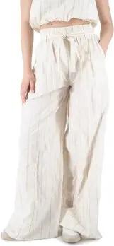 Manila Grace  Hosen Palazzohose mit Kordelzug