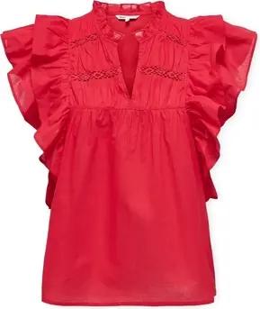 Only  Blusen Noos Top Sunny Life - High Risk Red