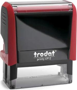 TRODAT Stempel Textstempel mit Gutschein Trodat 4912 5-zeilig rot