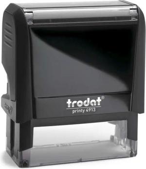 TRODAT Stempel Textstempel mit Gutschein Trodat 4913 6-zeilig schwarz.