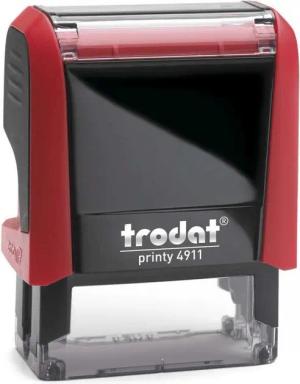 TRODAT Stempel Textstempel mit Gutschein Trodat 4911 4-zeilig rot.
