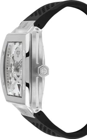 Philipp Plein Uhren - Analoge Quarzuhr The $Keleton - Gr. unisize - in Silber - für Damen