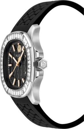 Philipp Plein Uhr - Analoge Quarzuhr The $Pectre Lady - Gr. unisize - in Schwarz - für Damen