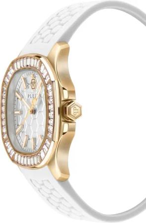 Philipp Plein Uhr - Analoge Quarzuhr The $Pectre Lady - Gr. unisize - in Weiß - für Damen