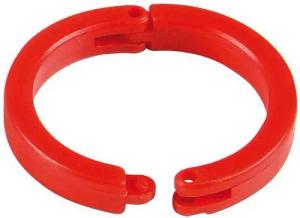 Schlüsselanhänger Ringbinder 23mm VE=1000 Stück rot