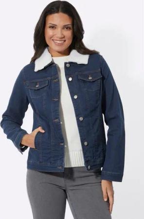 Sieh an! Allwetterjacke Jeansjacke