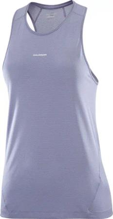 Salomon - Shakeout Core Tanktop Damen blue granite