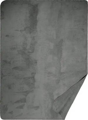 Wohndecke aus reiner Bio-Baumwolle, anthrazit 150 x 200 cm