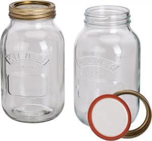 Einkochglas mit Schraubverschluss, 2er-Set