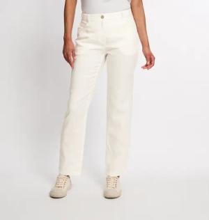 Leinenhose "Kim", kokos 44