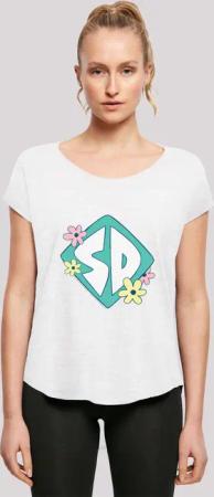 F4NT4STIC T-Shirt "Long Cut T-Shirt Scooby Doo Dog Tag", Damen,Premium Merch,Lang,Longshirt,Bedruckt