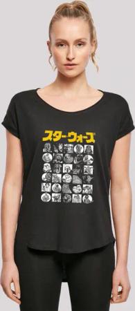 F4NT4STIC T-Shirt "Star Wars Japanese Character Thumbnail", Damen,Premium Merch,Lang,Longshirt,Bedruckt