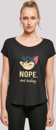F4NT4STIC T-Shirt "Tom and Jerry TV Serie Nope Not Today", Damen,Premium Merch,Lang,Longshirt,Bedruckt
