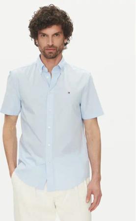 Tommy Hilfiger Hemd MW0MW37584 Himmelblau Regular Fit