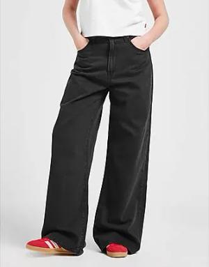 LEVI'S Cinch Baggy Jeans - Damen, schwarz