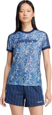 Adidas Originals X Liberty London Damen T-Shirts - Mehrfarbig - Größe 34 - Poly Mesh
