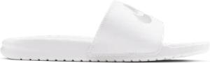 Nike Benassi Herren Flip-Flops und Sandalen - Weiß - Größe: 45 - Netz/Synthetik - Foot Locker