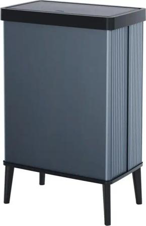 Curver Abfalleimer VERTO High blau B/H/T: ca. 43,5x69x26,5 cm