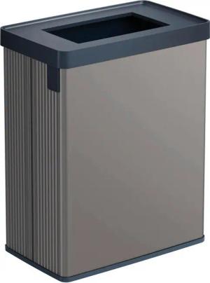 Curver Abfalleimer VERTO RECYCLE perlgrau B/H/T: ca. 43,5x55x26,5 cm