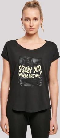 F4NT4STIC T-Shirt "Scooby Doo Scary Castle", Damen,Premium Merch,Lang,Longshirt,Bedruckt
